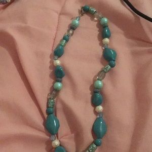 Blue necklace